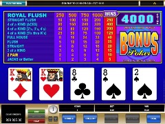 Bonus Poker 