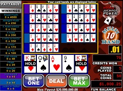 Double Jackpot Poker 10 hands 