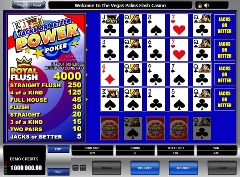 Jacks or Better Power Poker 